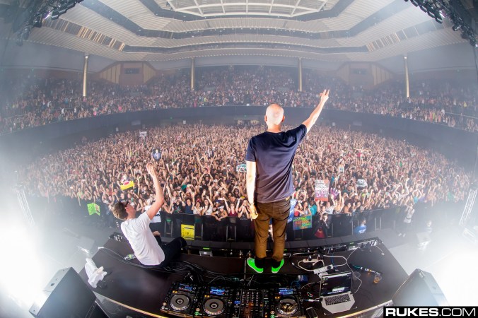 Above & Beyond at Bill Graham Civic Center. Photo credit: Drew Ressler/rukes.com.