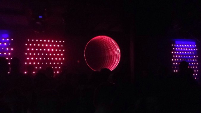 The light wall at Audio.