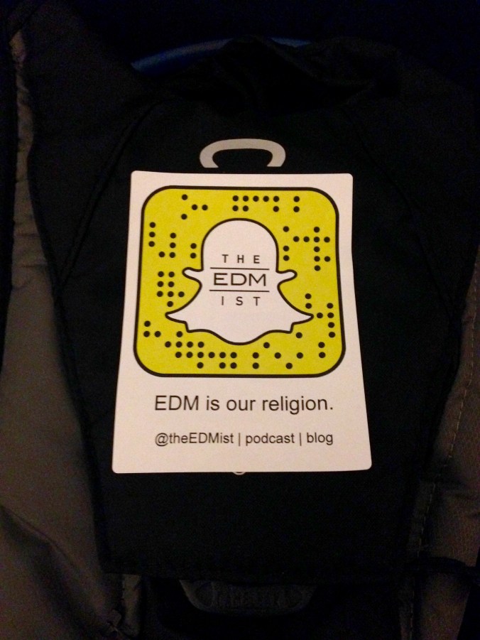 I made some stickers, and I'll have one on the back of my Camelback all weekend.