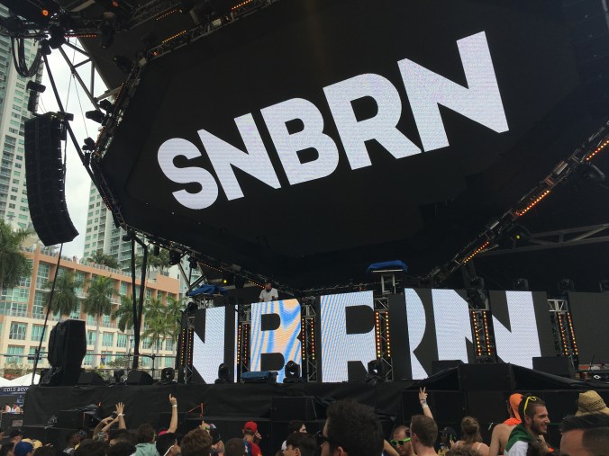 SNBRN at the Worldwide Stage on Sunday. Photo © J.T. Fales.