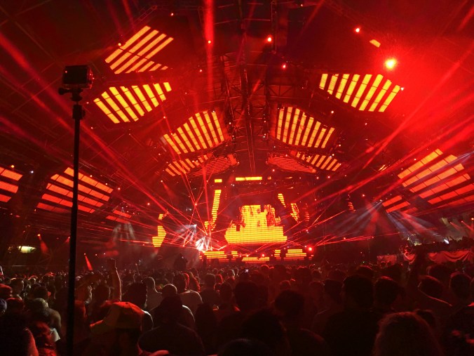 Eric Prydz at the ASOT Stage on Sunday. ©️ J.T. Fales