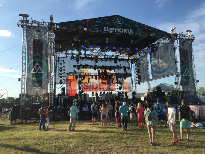 Mainstage at Euphoria festival in Austin