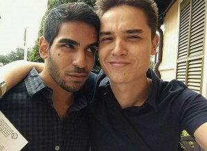 Boyfriends Juan Guerrero and Christopher Leinonen. Juan was killed at Pulse, and Christopher is unaccounted for. Christopher (Drew) is a member of the EDC Gays group on Facebook.