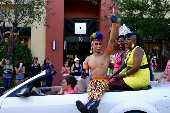 Employees from Pulse Nightclub celebrate Pride in 2013.